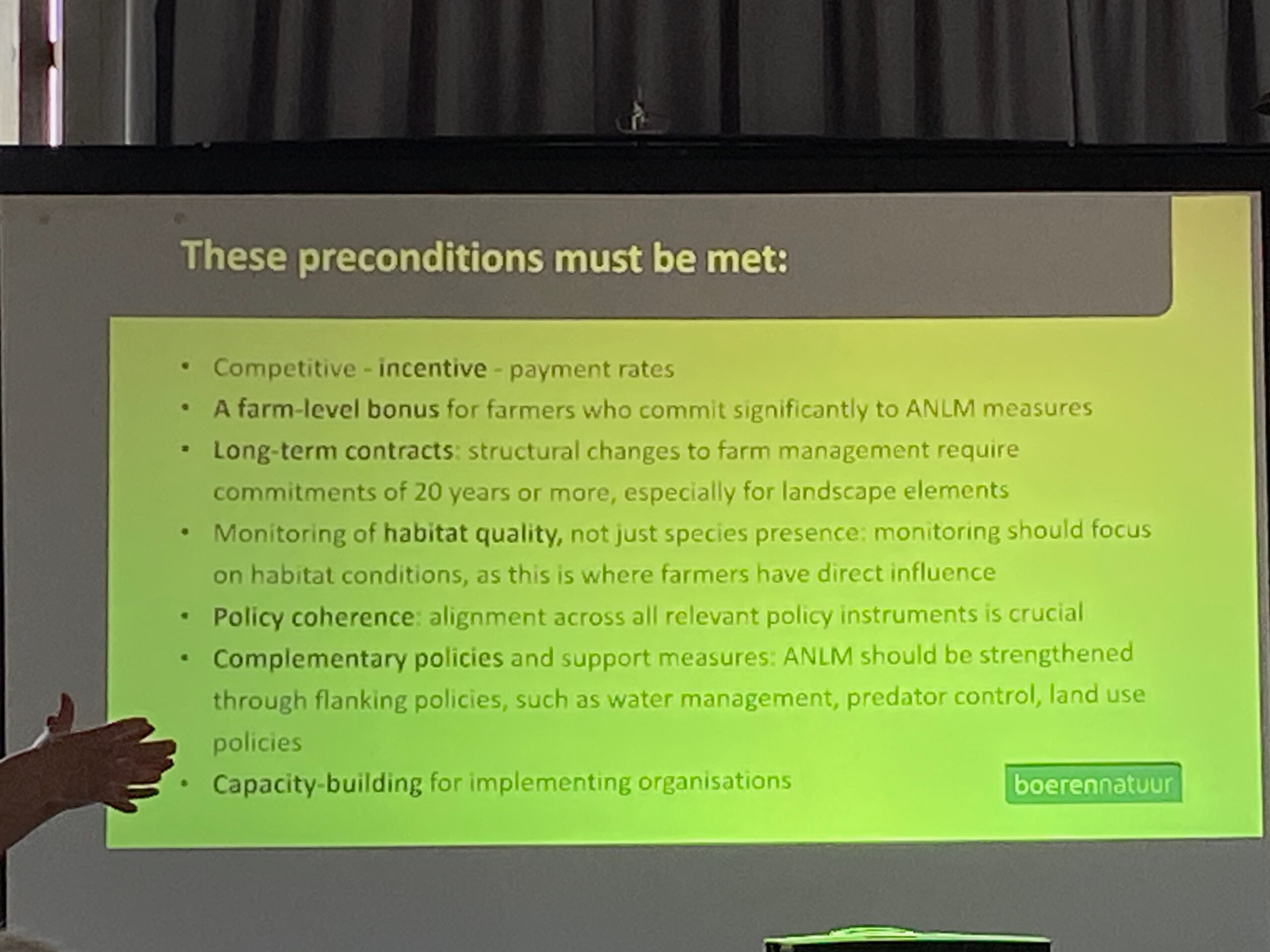 Het wensenlijstje van BoerenNatuur.